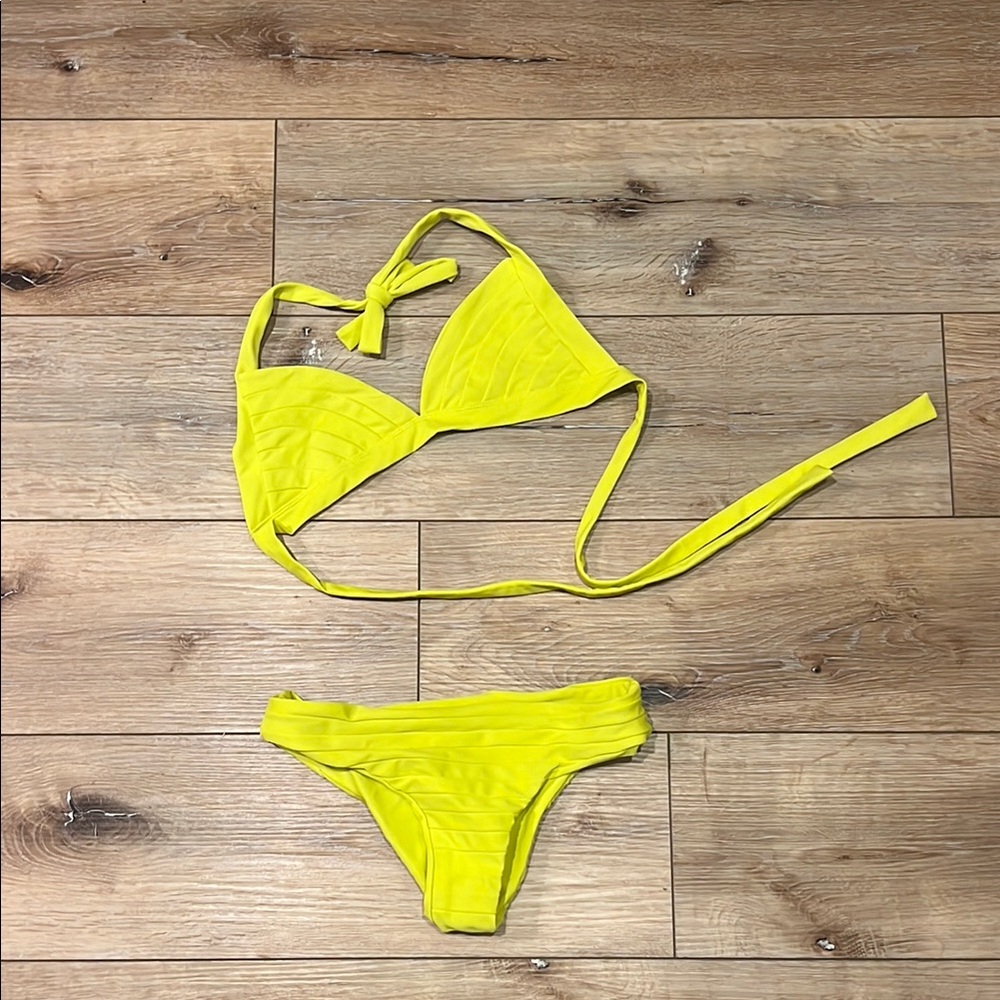 Mikoh bikini set citrus neon
